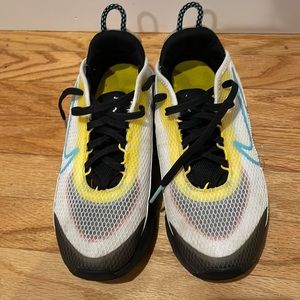 Nike Kids Air Max 2090 3 M, WHITE/ AQUA/ BLACK/ YELLOW